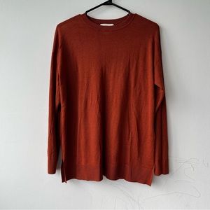 Cognac lightweight sweater